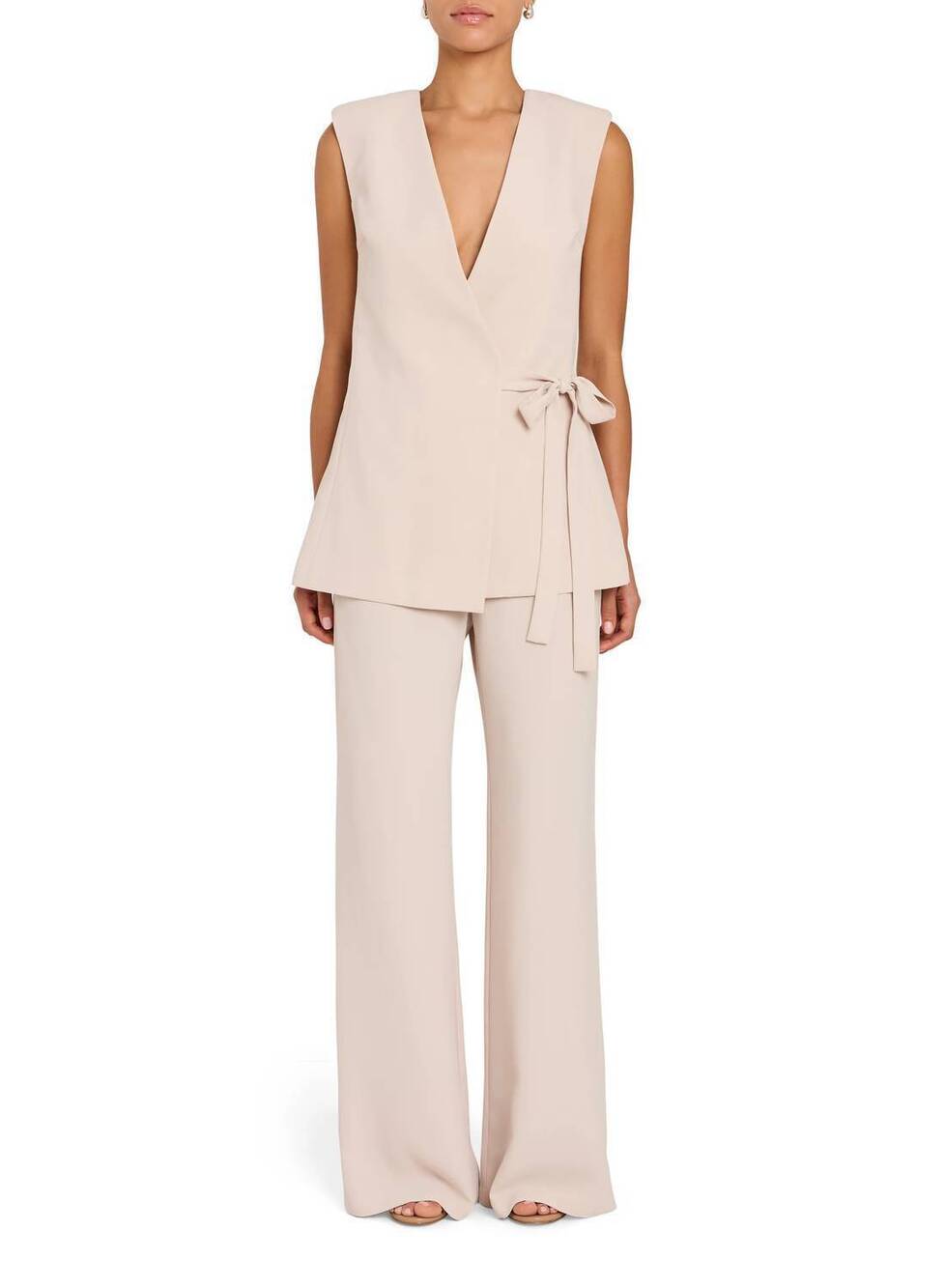 NEW AMANDA UPRICHARD women's halcyon vest in bone